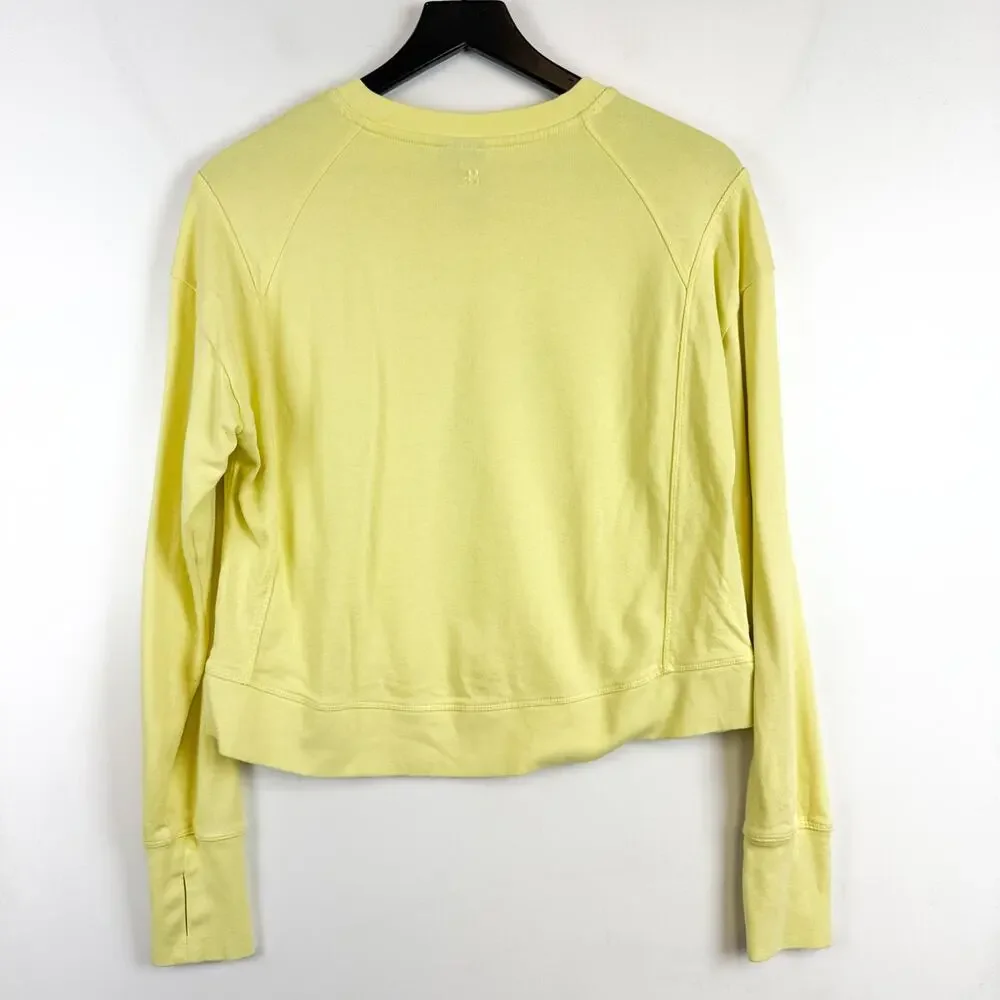 Sweaty Betty Yellow Pullover Sweatshirt Lightweight - S - Picture 6 of 10
